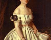 伊凡 尼古拉耶维奇 克拉姆斯柯依 : Portrait of E. Vasilchikova